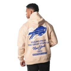 Buffalo Bills The Wild Collective Unisex Fleece Pullover Hoodie Cream - NFL