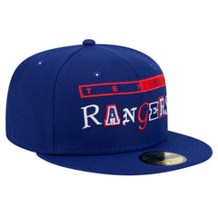 Texas Rangers New Era Ransom 59FIFTY Fitted Hat On Sale