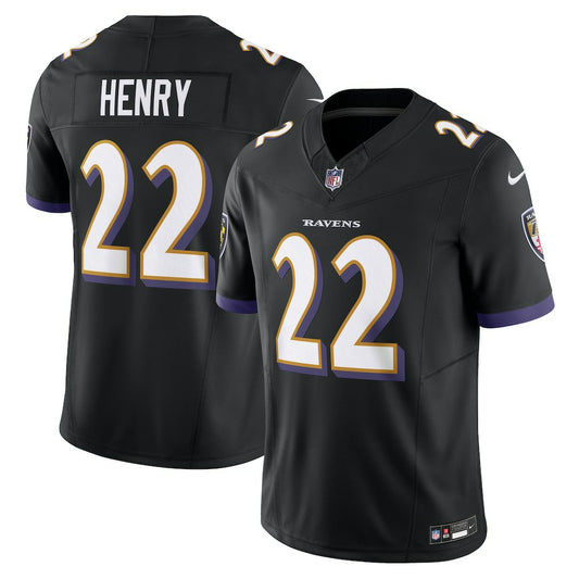 Derrick Henry Baltimore Ravens Vapor F.U.S.E. Limited Jersey - Black | NFL Jerseys