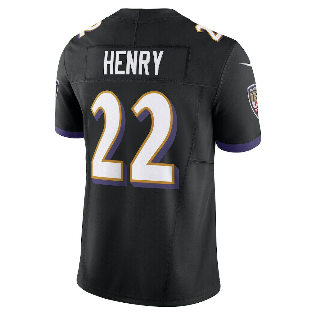 Derrick Henry Baltimore Ravens Vapor F.U.S.E. Limited Jersey Black - Nike