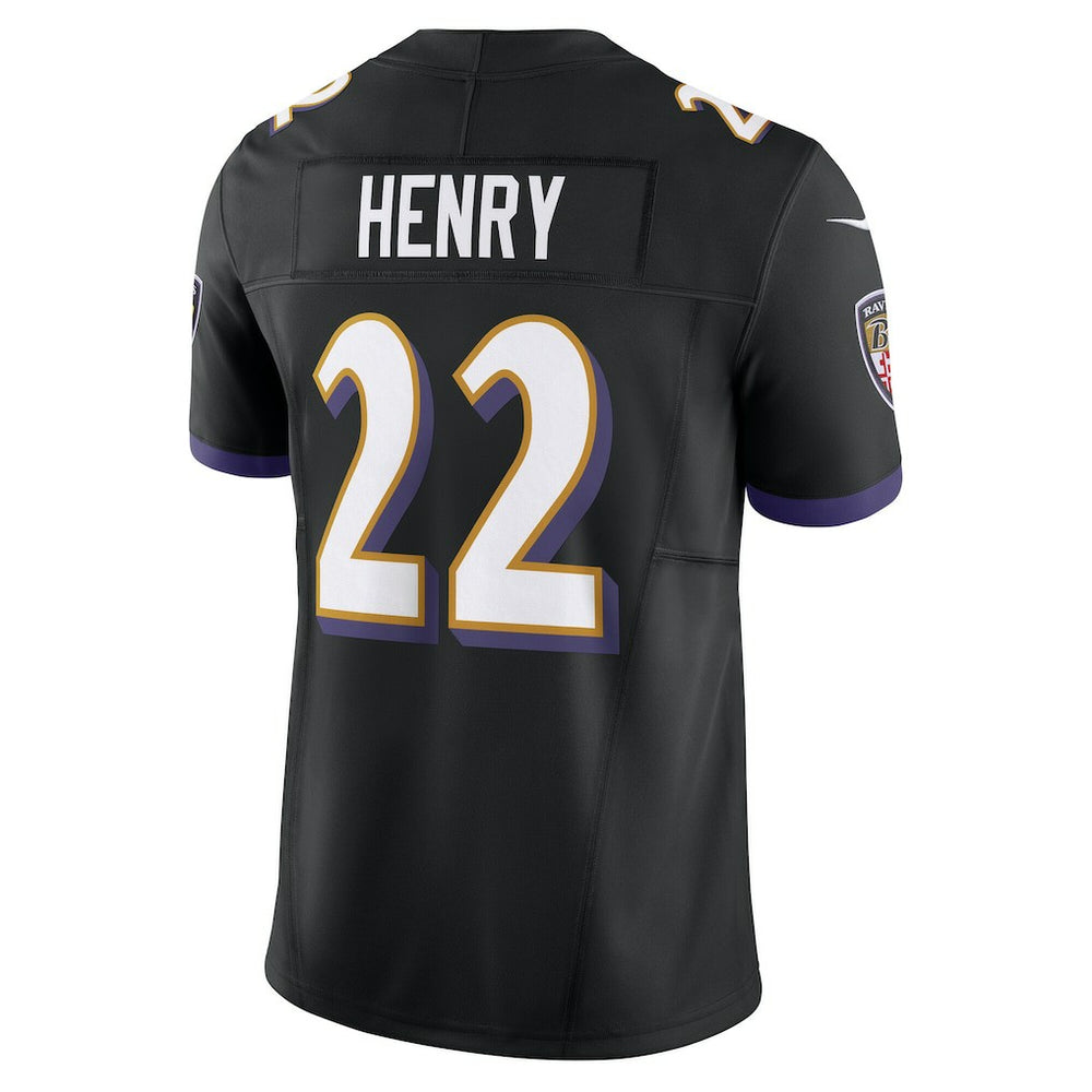 Derrick Henry Baltimore Ravens Vapor F.U.S.E. Limited Jersey Black - Nike