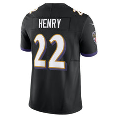 Derrick Henry Baltimore Ravens Vapor F.U.S.E. Limited Jersey Black - Nike