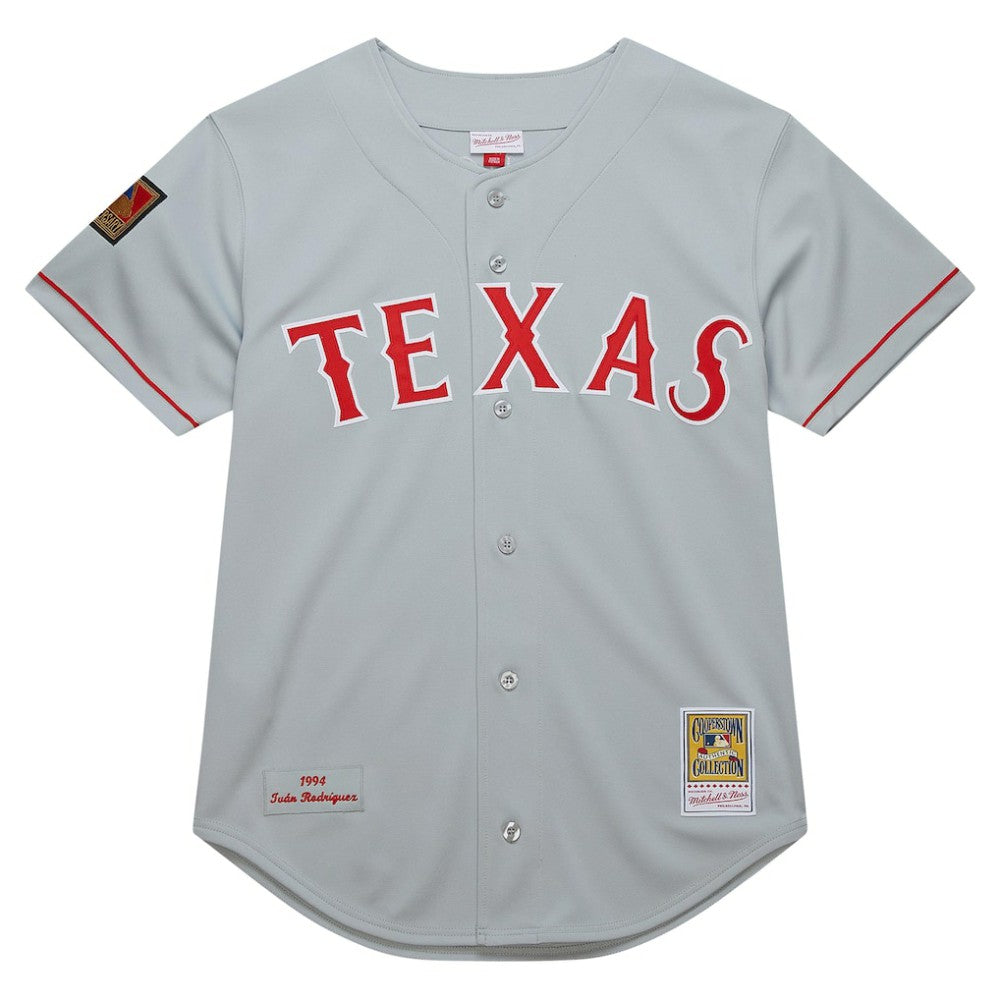Ivan RodriguezTexas Rangers Mitchell & Ness 1994 Cooperstown Collection Authentic Dark Jersey On Sale