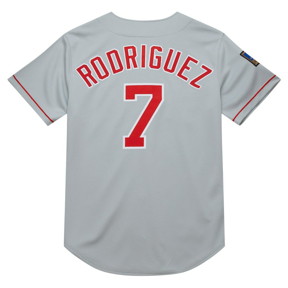 Ivan RodriguezTexas Rangers Mitchell & Ness 1994 Cooperstown Collection Authentic Dark Jersey On Sale