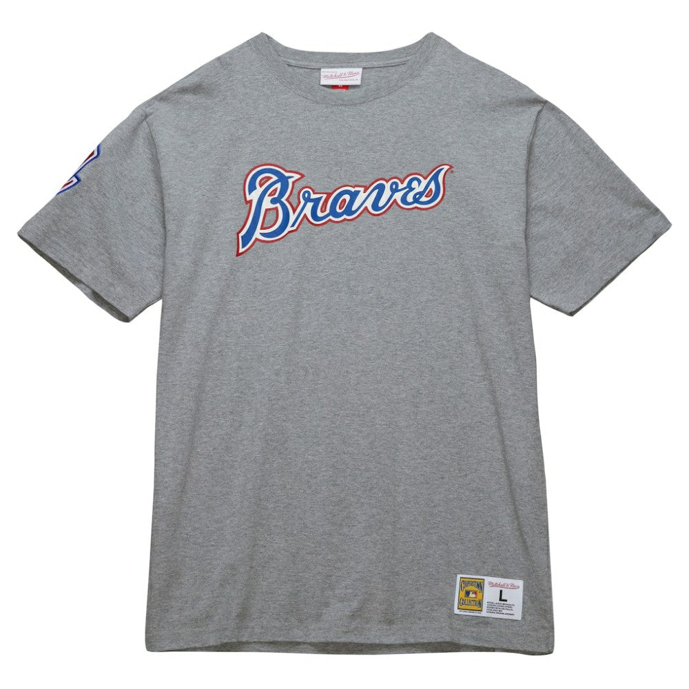 Hank Aaron Atlanta Braves Mitchell & Ness Cooperstown Collection Legends T-Shirt Near Me