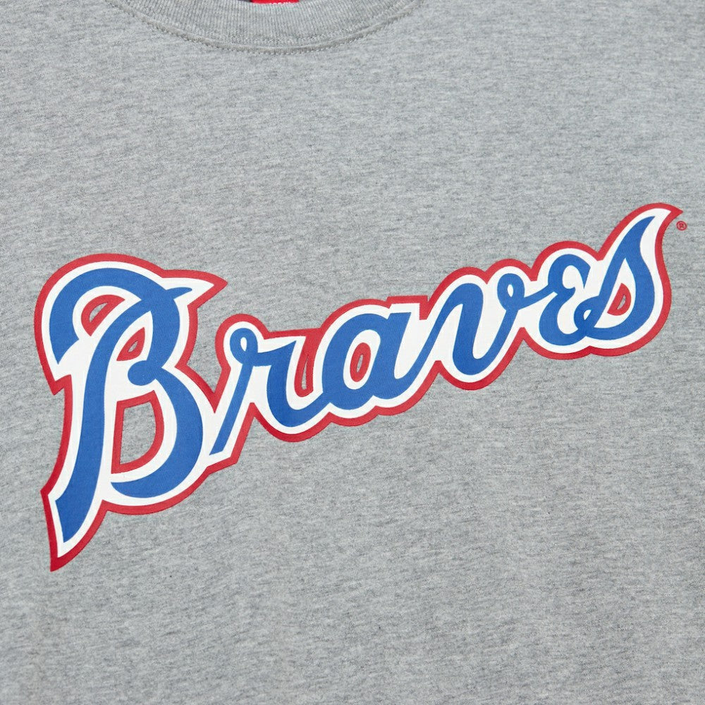 Hank Aaron Atlanta Braves Mitchell & Ness Cooperstown Collection Legends T-Shirt Near Me