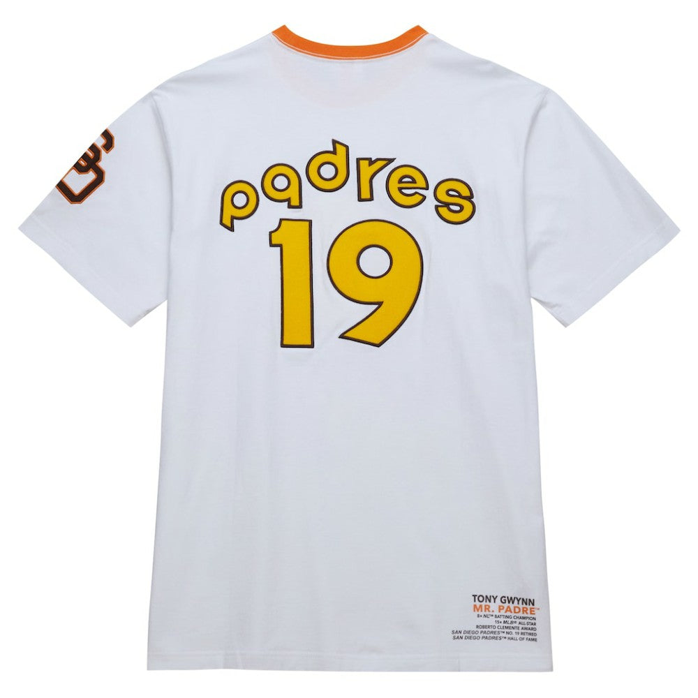 San Diego Padres Mitchell & Ness Cooperstown Collection Player Legends Ringer T-Shirt Near Me
