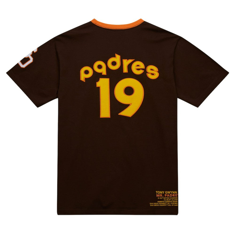 San Diego Padres Mitchell & Ness Cooperstown Collection Player Legends Ringer T-Shirt for sale