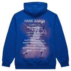 Hank Aaron Atlanta Braves Mitchell & Ness Vintage Logo Name & Number Pullover Hoodie Near Me