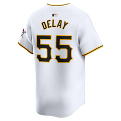 Jason Delay Pittsburgh Pirates Nike Home Limited Player Jersey discount