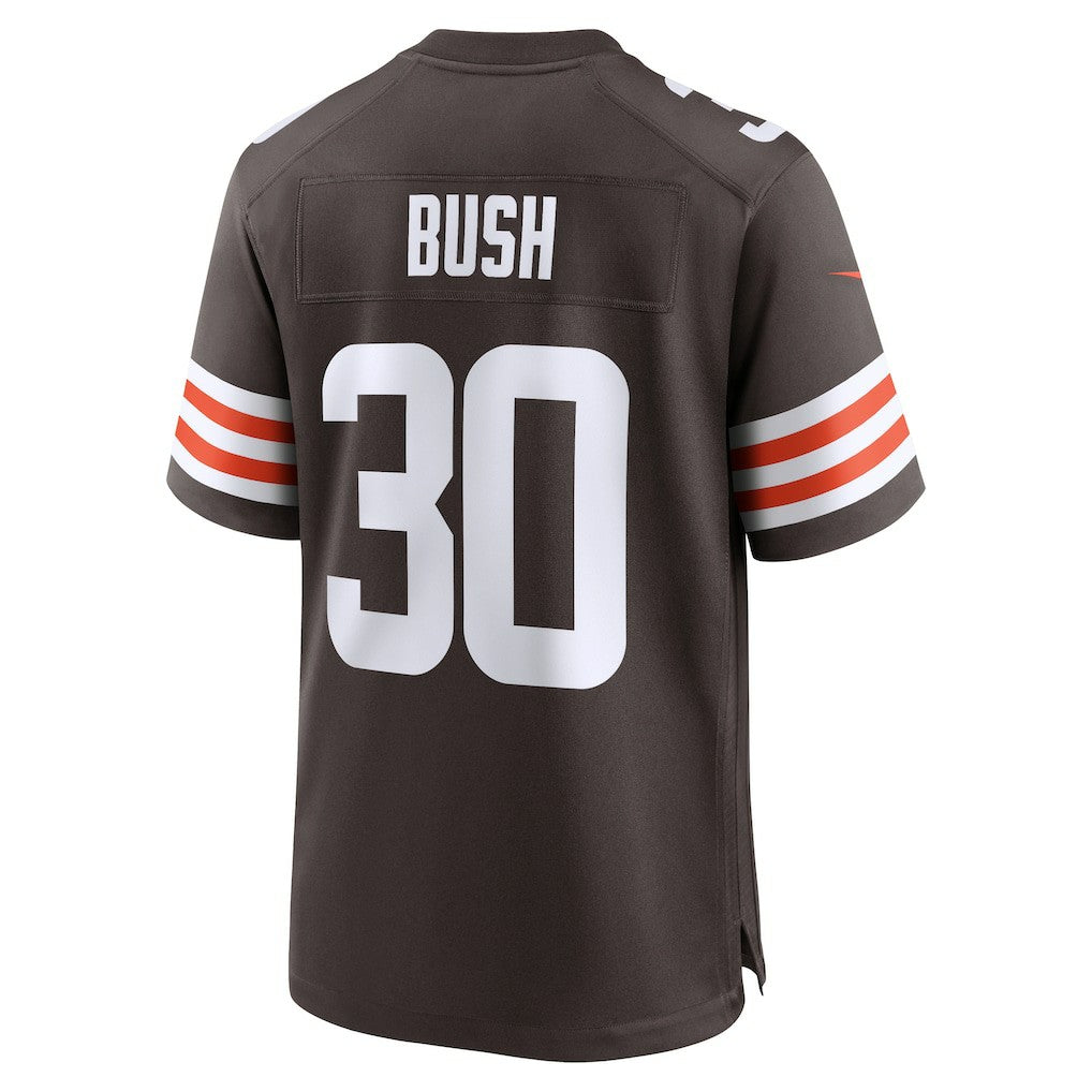 Devin Bush Cleveland Browns Game Jersey Brown - Nike