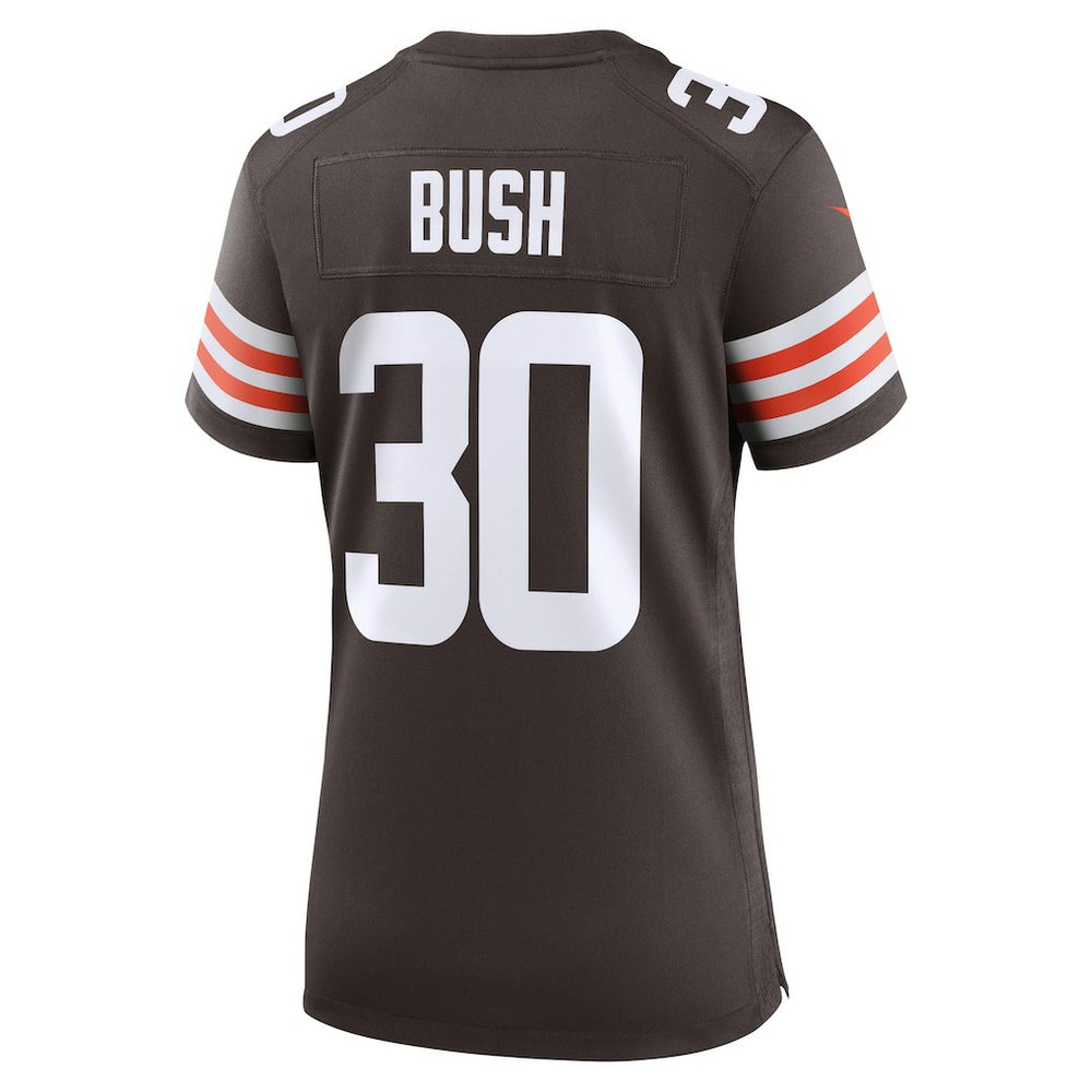 Devin Bush Cleveland Browns Women's Game Jersey Brown - Nike