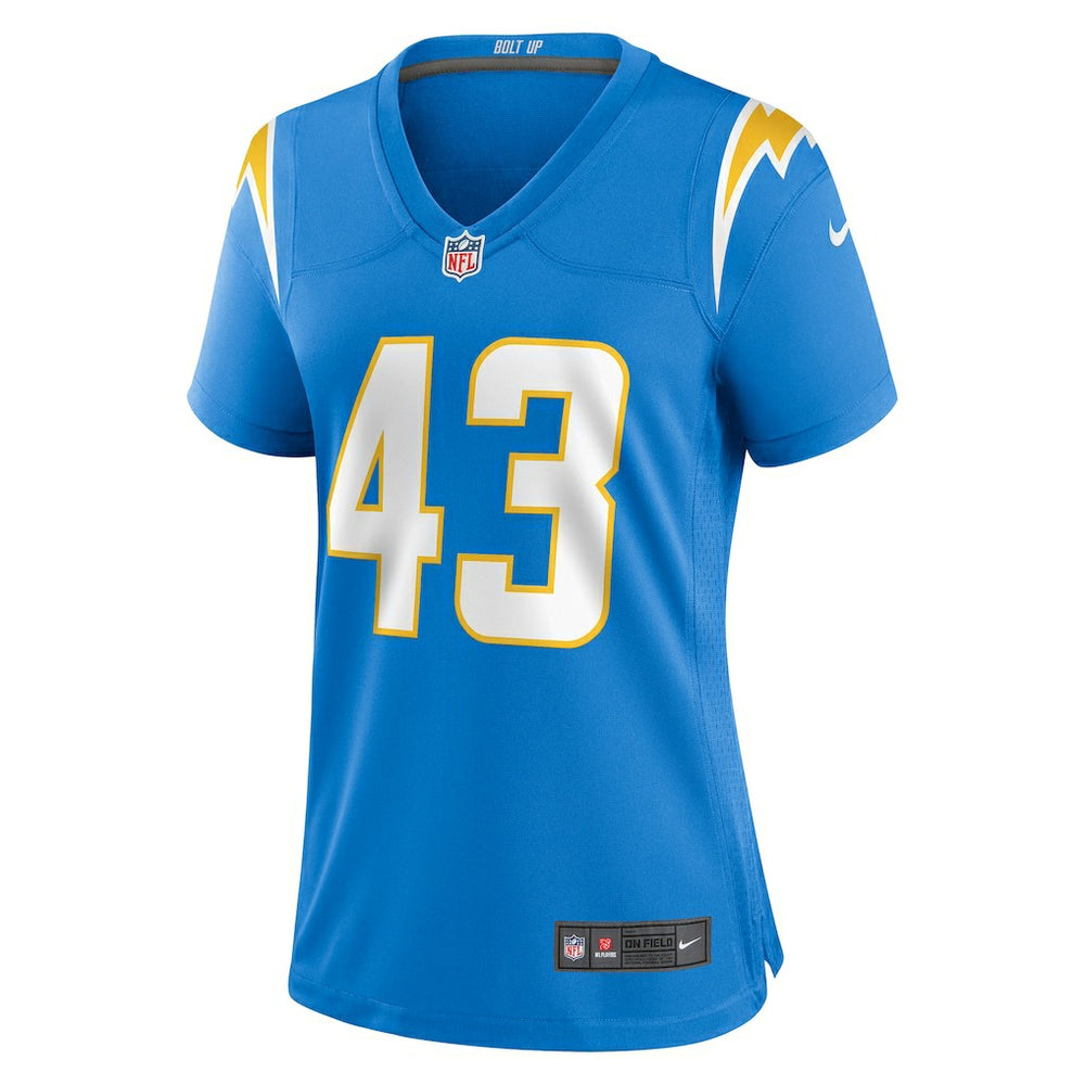 Troy Dye Los Angeles Chargers Women's Game Jersey Powder Blue - Nike