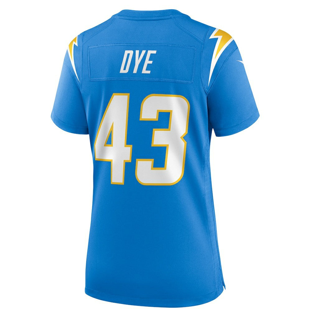 Troy Dye Los Angeles Chargers Women's Game Jersey Powder Blue - Nike