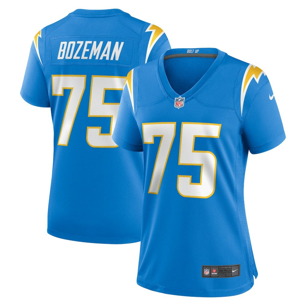 Bradley Bozeman Los Angeles Chargers Women's Game Jersey - Powder Blue | NFL Jerseys