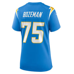 Bradley Bozeman Los Angeles Chargers Women's Game Jersey Powder Blue - Nike