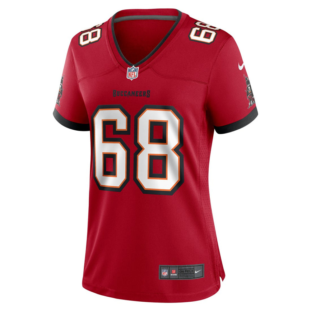 Ben Bredeson Tampa Bay Buccaneers Women's Game Jersey Red - Nike