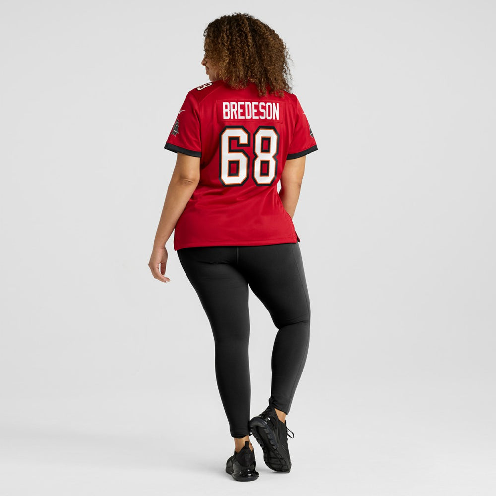 Ben Bredeson Tampa Bay Buccaneers Women's Game Jersey Red - Nike