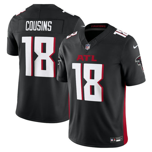 Kirk Cousins Atlanta Falcons Vapor F.U.S.E. Limited Jersey - Black | NFL Jerseys