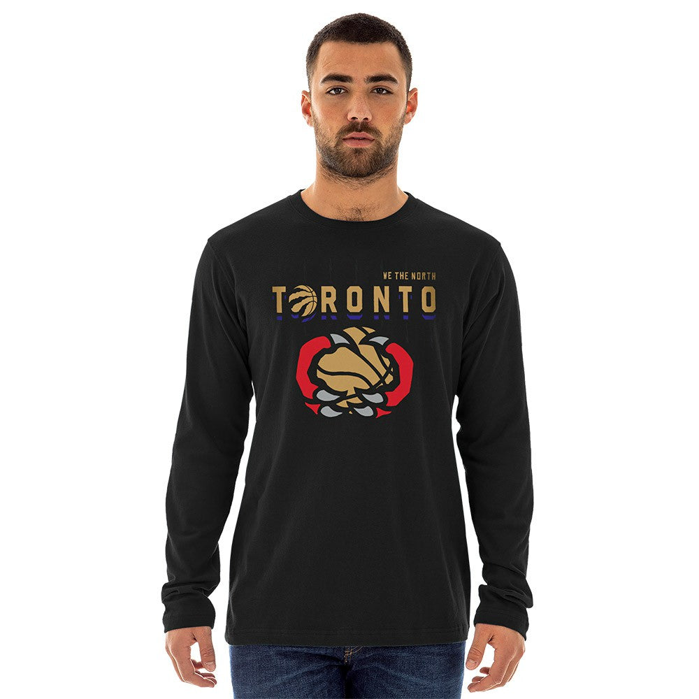 New Era - Toronto Raptors 2024/25 City Edition Long Sleeve T-Shirt - Black