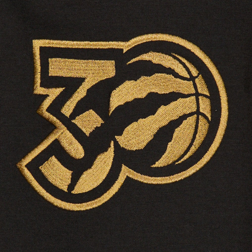New Era - Toronto Raptors 2024/25 City Edition Chenille Heavyweight Pullover Hoodie - Black