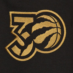 New Era - Toronto Raptors 2024/25 City Edition Chenille Heavyweight Pullover Hoodie - Black