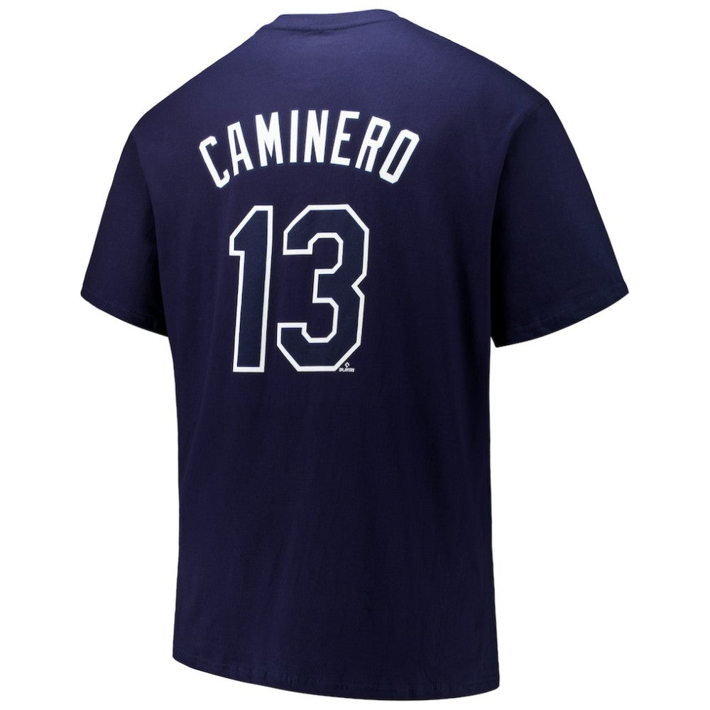 Junior Caminero Tampa Bay Rays Fanatics Big & Tall Name & Number T-Shirt for sale