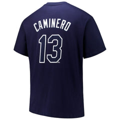 Junior Caminero Tampa Bay Rays Fanatics Big & Tall Name & Number T-Shirt for sale