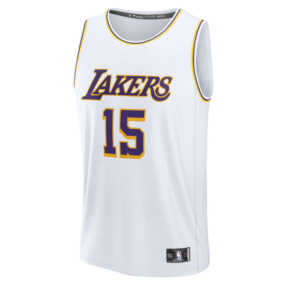 Austin Reaves Los Angeles Lakers Fast Break Replica Player Jersey - Association Edition - White | NBA Jerseys