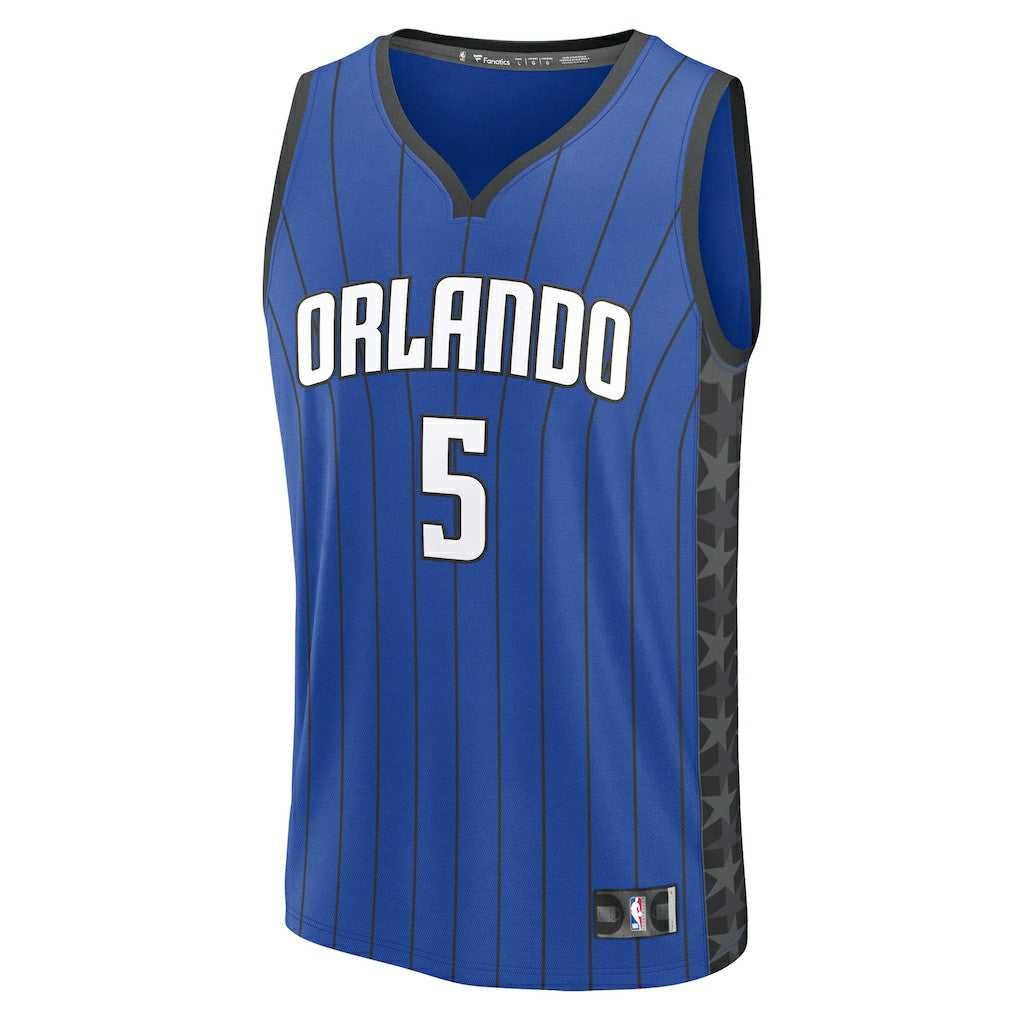 Paolo Banchero Orlando Magic Fast Break Replica Player Jersey - Statement Edition - Blue | NBA Jerseys