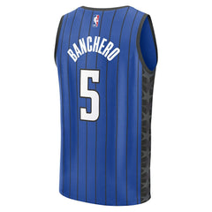 Fanatics - Paolo Banchero Orlando Magic Fast Break Replica Player Jersey - Statement Edition - Blue