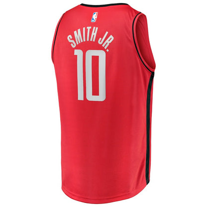 Jabari Smith Jr. Houston Rockets Youth Fast Break Replica Player Jersey - Icon Edition - Red | NBA Jerseys