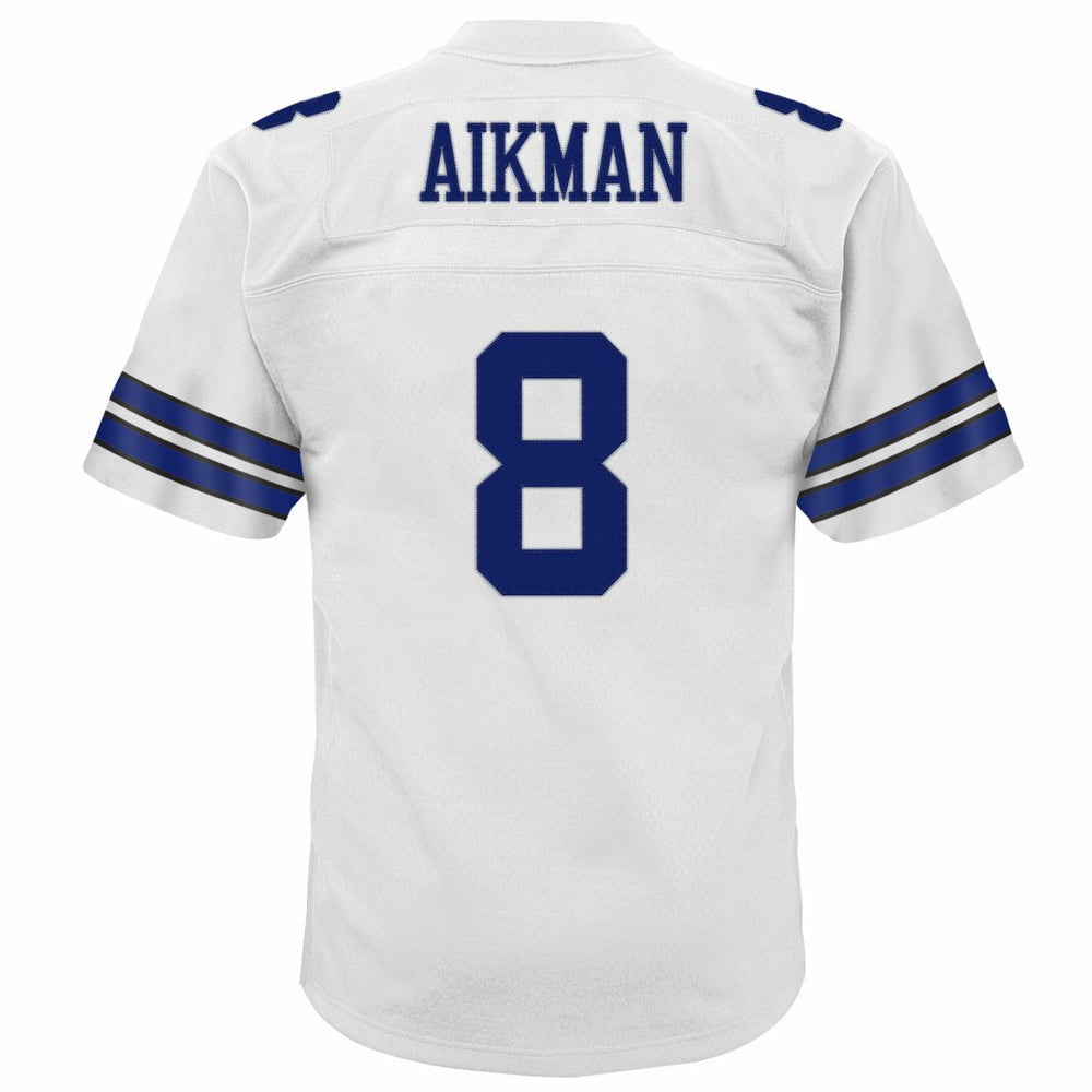 Troy Aikman Dallas Cowboys Youth 1992 Legacy Jersey White - Mitchell & Ness