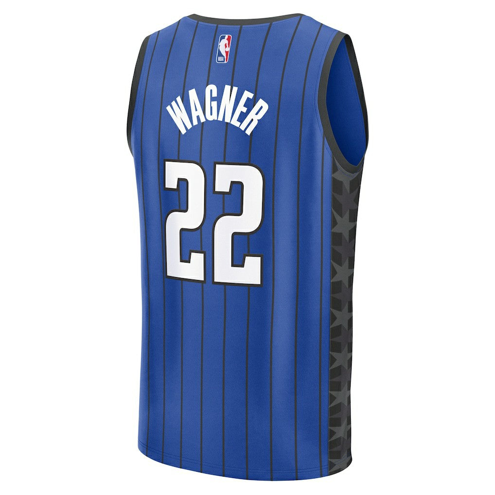Franz Wagner Orlando Magic Youth Fast Break Replica Player Jersey - Statement Edition - Blue | NBA Jerseys