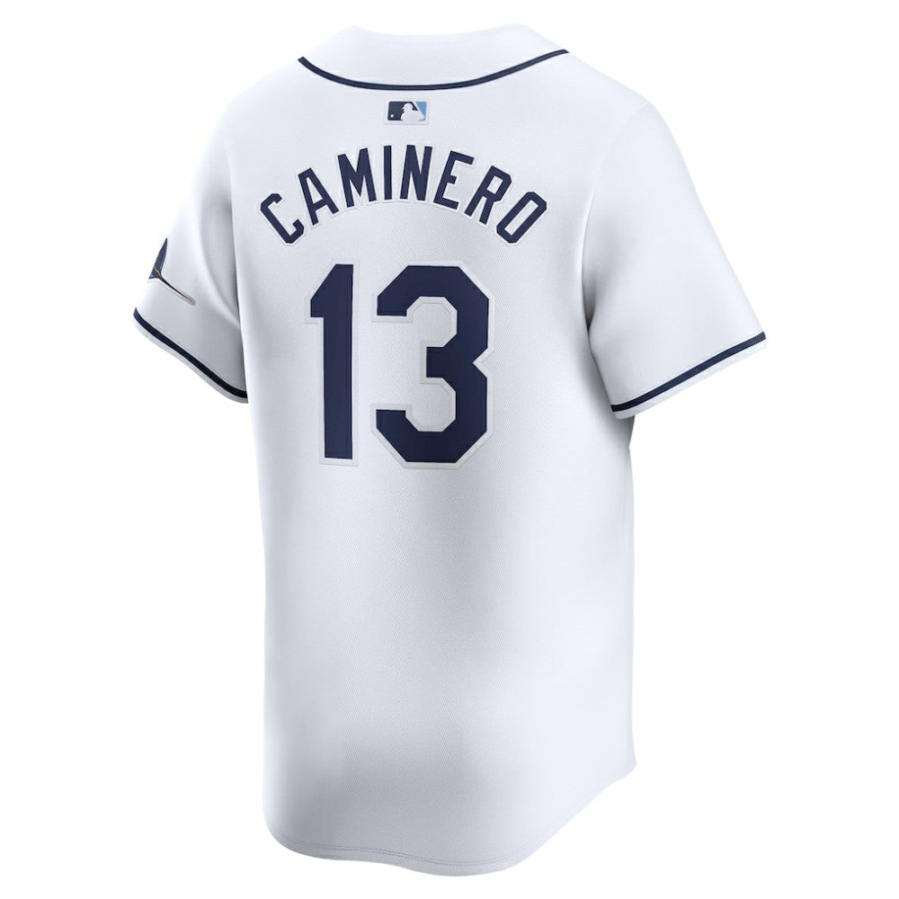 Junior Caminero Tampa Bay Rays Nike Youth Home Limited Player Jersey discount