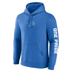 Detroit Lions One Pride Hoodie Blue - Fanatics