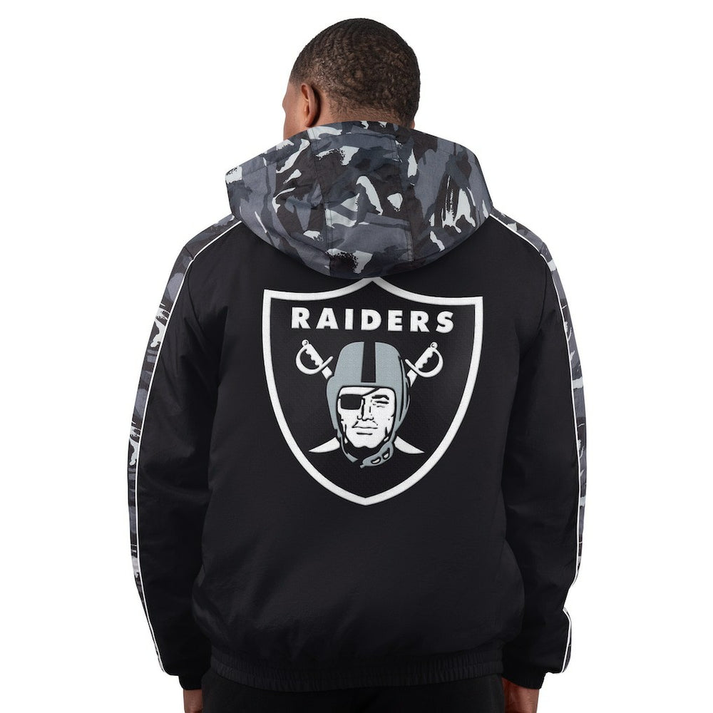 Las Vegas Raiders Starter Thursday Night Gridiron Full-Zip Jacket Black - NFL
