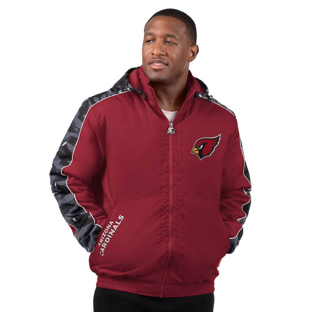 Arizona Cardinals Starter Thursday Night Gridiron Full-Zip Jacket Cardinal - NFL