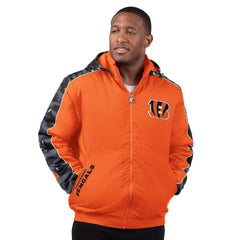 Cincinnati Bengals Starter Thursday Night Gridiron Full-Zip Jacket Orange - NFL