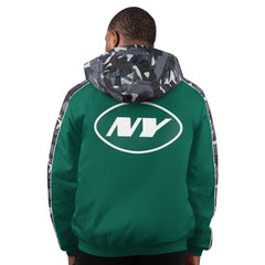 New York Jets Starter Thursday Night Gridiron Full-Zip Jacket Green - NFL