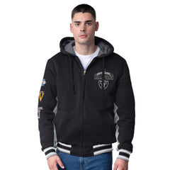 Las Vegas Raiders G-III Extreme No Huddle Commemorative Full-Zip Hoodie Jacket Black - NFL