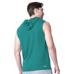 Miami Dolphins MSX by Michael Strahan Action Sleeveless Pullover Hoodie Aqua - NFL