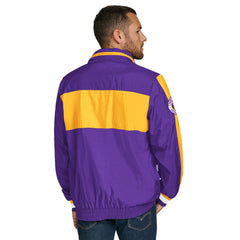 Minnesota Vikings Tommy Hilfiger Gael Lightweight Half-Zip Hoodie Jacket Purple - NFL