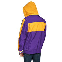 Minnesota Vikings Tommy Hilfiger Gael Lightweight Half-Zip Hoodie Jacket Purple - NFL
