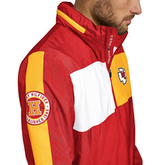 Kansas City Chiefs Tommy Hilfiger Gael Lightweight Half-Zip Hoodie Jacket Red - NFL