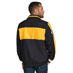 Pittsburgh Steelers Tommy Hilfiger Gael Lightweight Half-Zip Hoodie Jacket Black - NFL