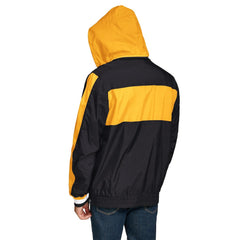 Pittsburgh Steelers Tommy Hilfiger Gael Lightweight Half-Zip Hoodie Jacket Black - NFL