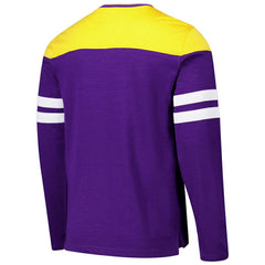Minnesota Vikings G-III Sports by Carl Banks Adaptive Hail Mary Long Sleeve T-Shirt Purple/Gold - NFL