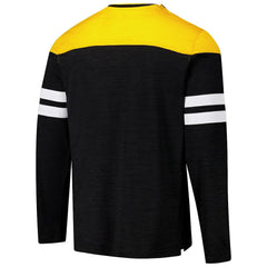 Pittsburgh Steelers G-III Sports by Carl Banks Adaptive Hail Mary Long Sleeve T-Shirt Black/Gold - NFL