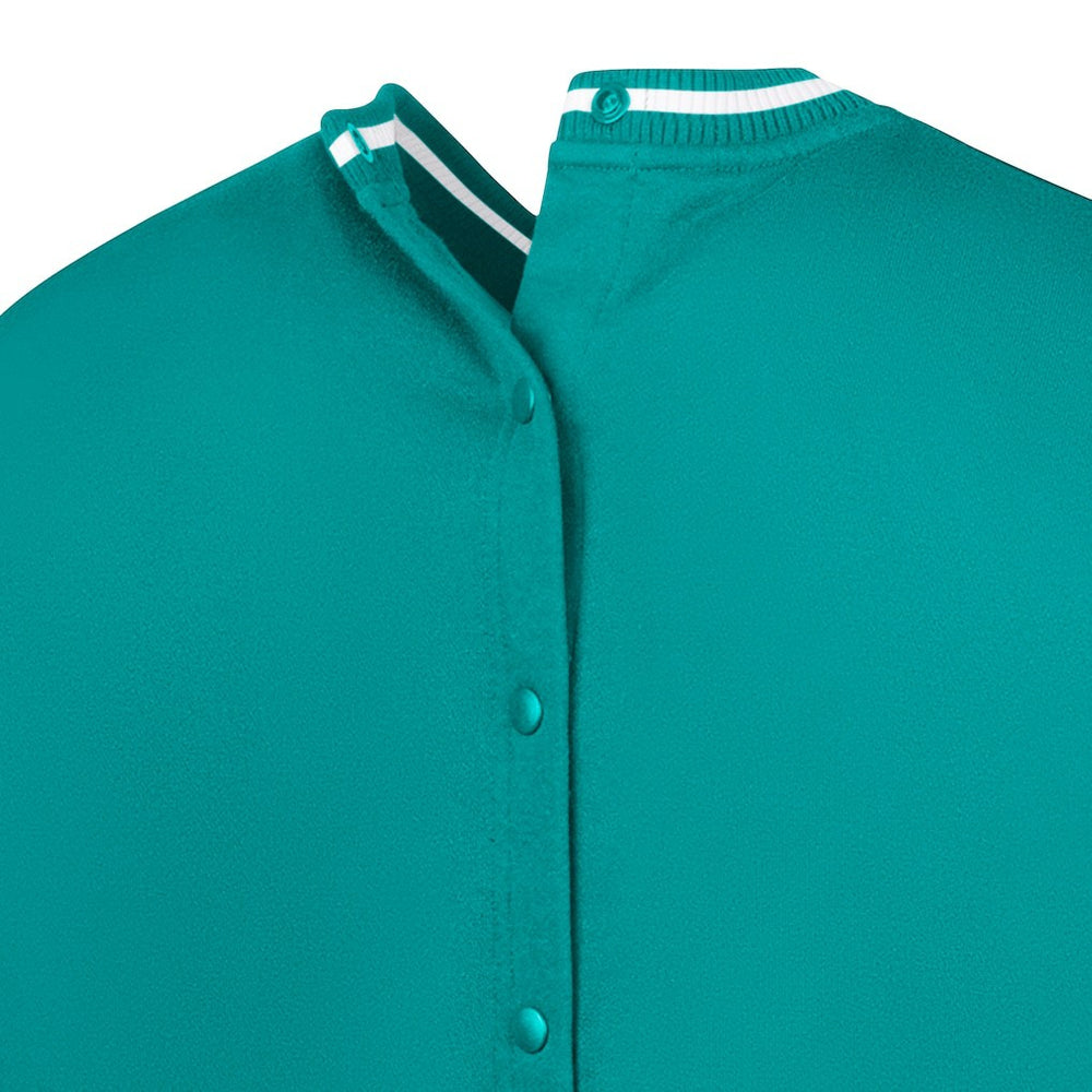 Miami Dolphins G-III Sports by Carl Banks Adaptive Blocker Fleece Pullover Sweatshirt Aqua - NFL
